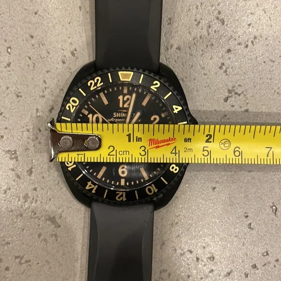 Men’s Shinola Watch, Black Face & Band - Picture 5 of 5